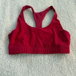 Outdoor voices pink sports bra